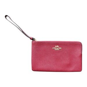Coach Cherry Red Wristlet